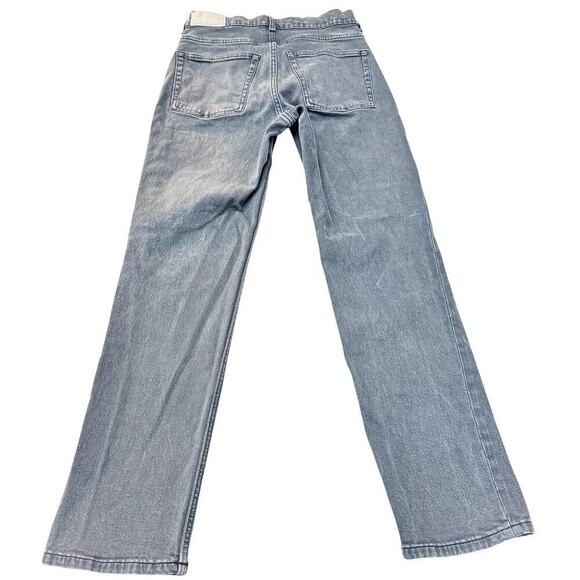 Everlane The Way-High Slim Organic Cotton Denim jeans Gray Wash Size 27 Short - Picture 3 of 9
